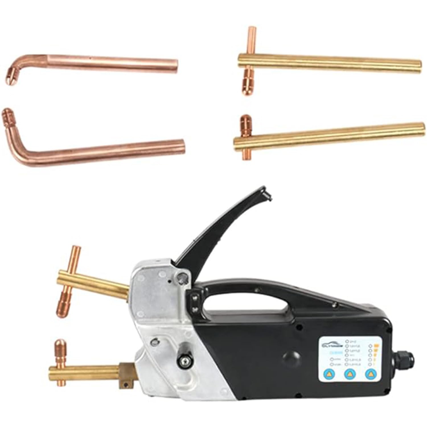KJHYYPP Electric Spot Welder, Portable Handheld Welding Machine for Mild Steel Repair, Double Side Spot Welding Tool