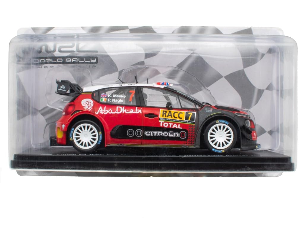 OPO 10 - 1/24 scale model car compatible with Citroen C3 WRC - Kris Meeke - Rally RACC Catalunya-Costa Daurada 2017 - WRC002 - Image 2