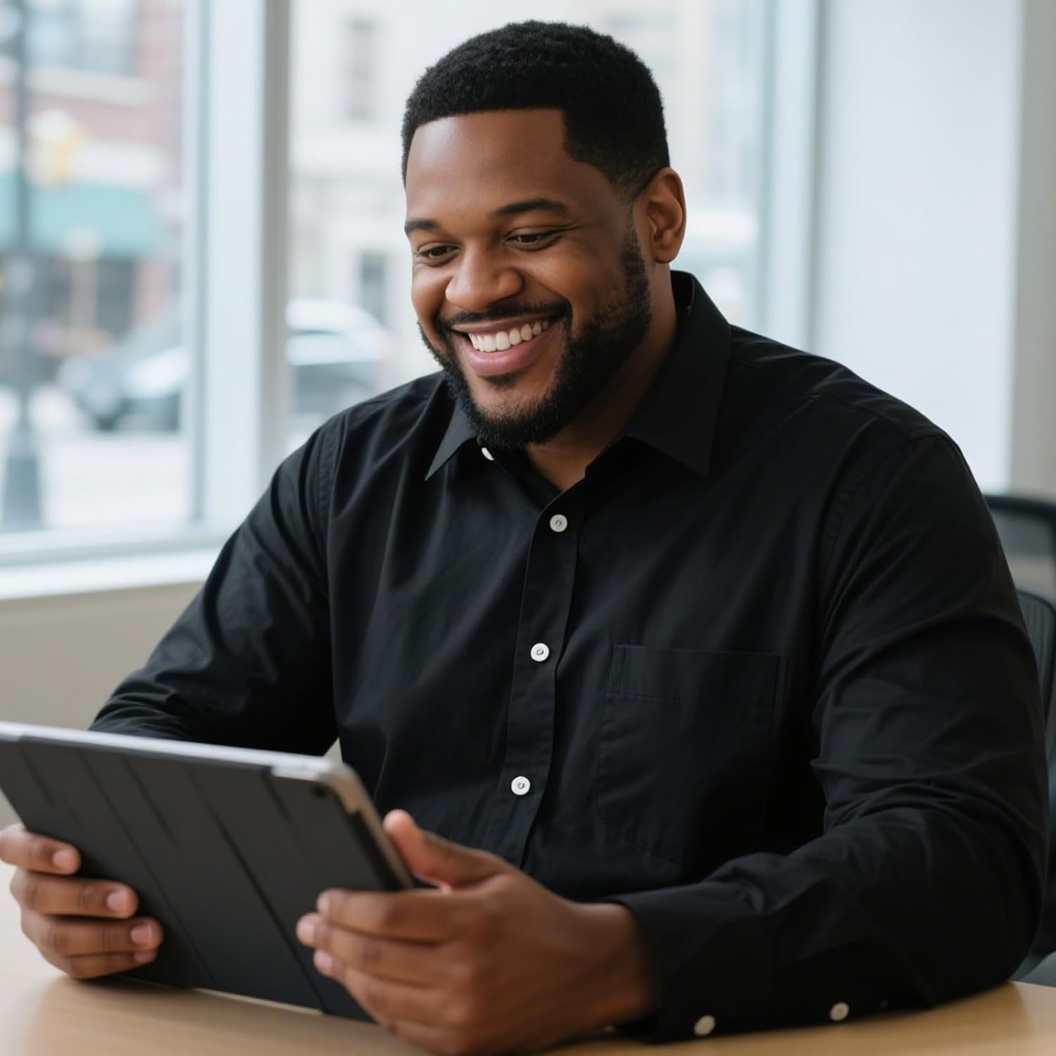 Oxford Dress Shirts for Men Big and Tall (Size XXL-6XLT) Button Down Long Sleeve Collared Shirts - Image 3