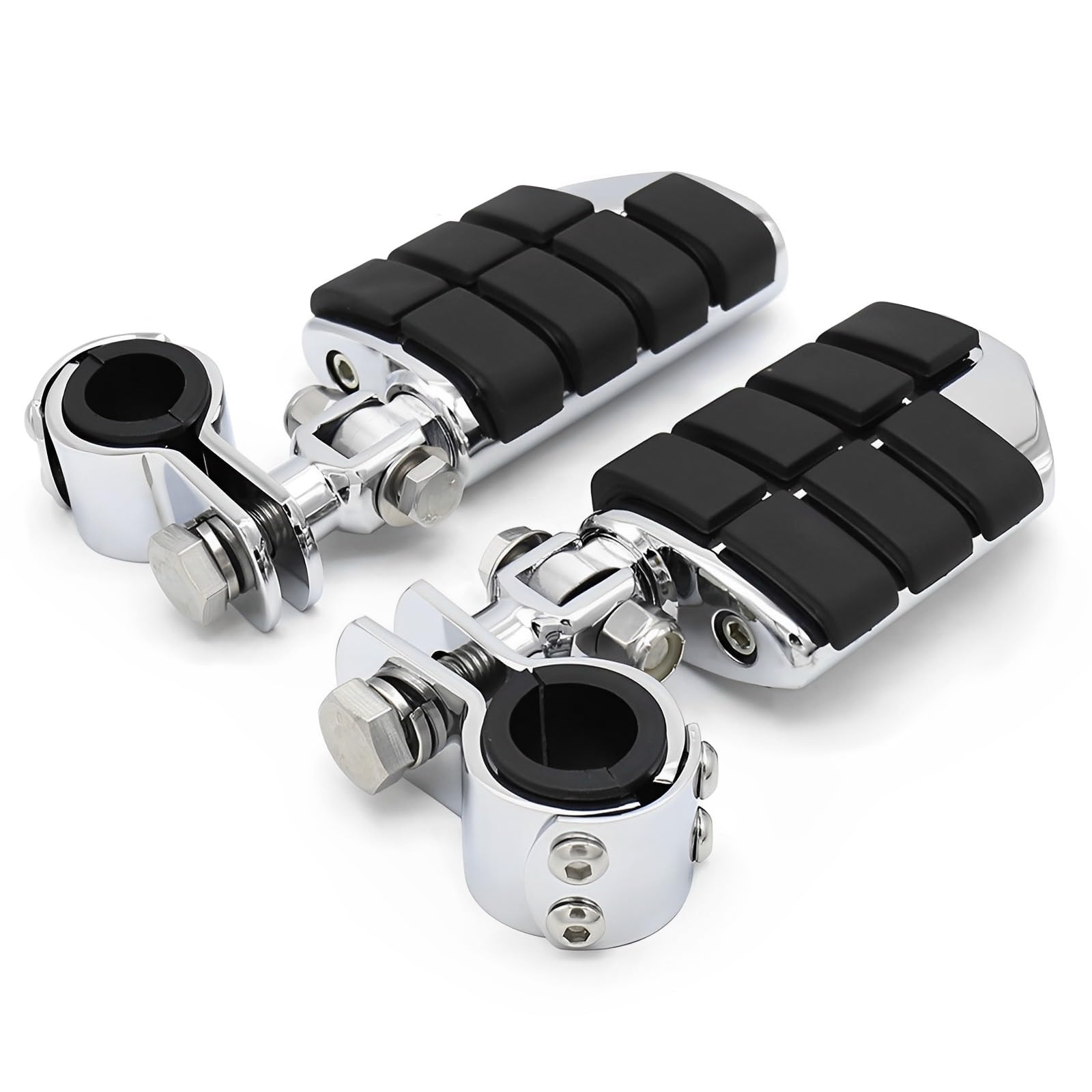 Repose-pieds De Moto Avec Kit De Serrage De Montage Pour Harley