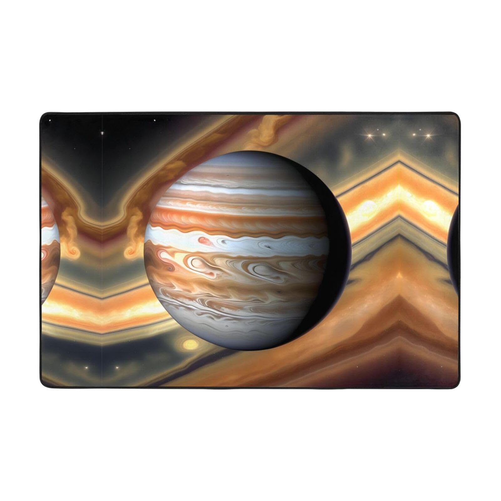 Tapis de sol en flanelle doux HYTTER Jupiter, idéal pour réchauffer le salon ou la chambre