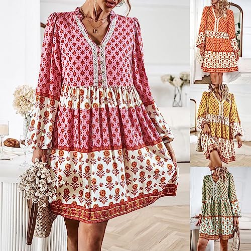Robe longue bohème fluide et légère pour affronter la chaleur