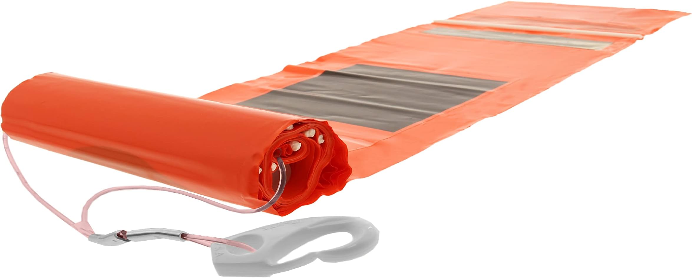 Streamer Survival Tool - The Easy to Use, Portable Rescue Device to Use on Land, Sea, or Snow, Day or Night When Lost or Stranded to Provide Continuous Visibility, Personal Lighted Streamer