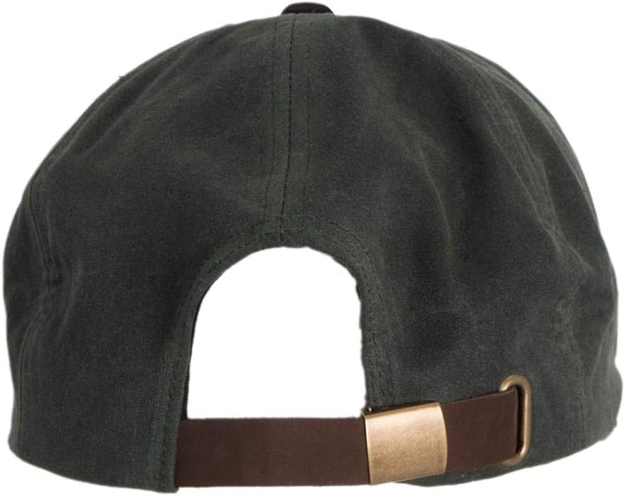 Walker & Hawkes - Uni-Sex Wax Stallington Baseball Cap 100% Waxed Cotton Suede Leather Peak - One-Size image 5