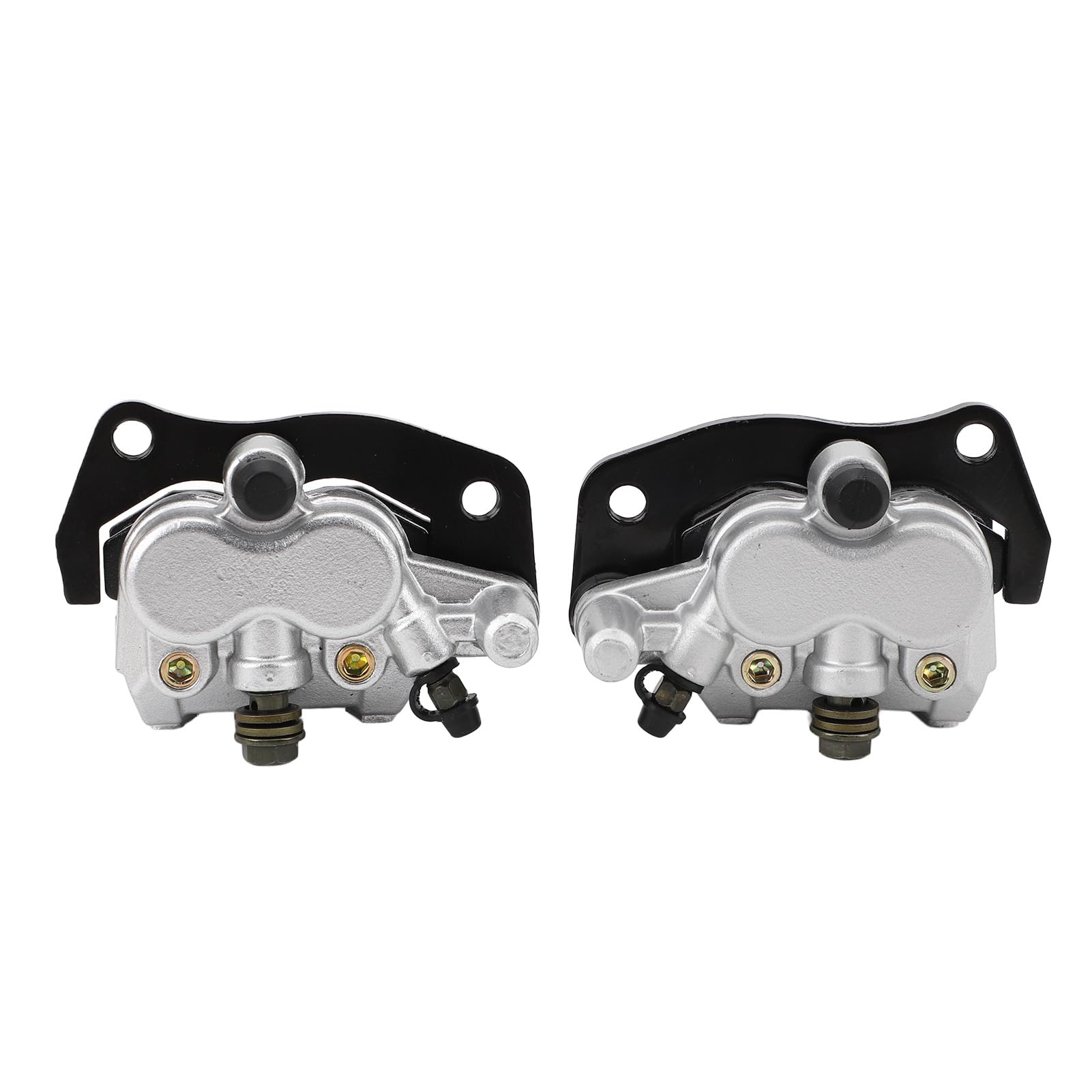 Par de Pinzas de Freno Delantero Izquierdo y Derecho para Rhino 450/660/700 - Pinzas Hidráulicas Compatibles con OE con Ajuste, Disipación de Calor y Control - 5B4 2580T 01 00