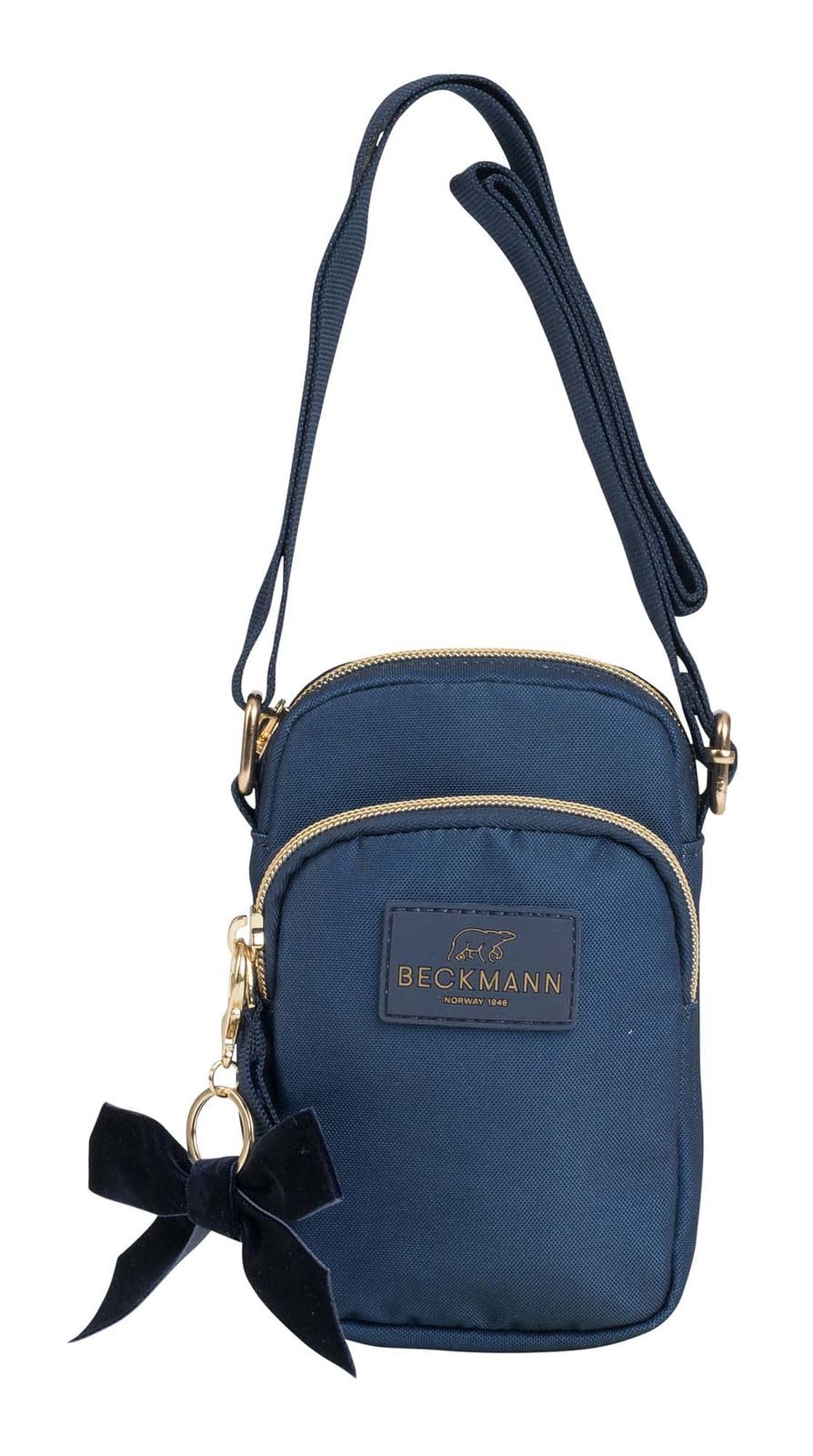 Beckmann Umhängetasche Crossbody Bag Blue Bow dunkelblau
