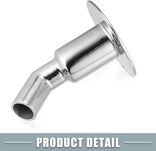 Miniatura 8 de Tubo de escape a través del casco con tornillos y tuercas para tubo de tubo de acero inoxidable de 0.945 in 0.94 pulgadas