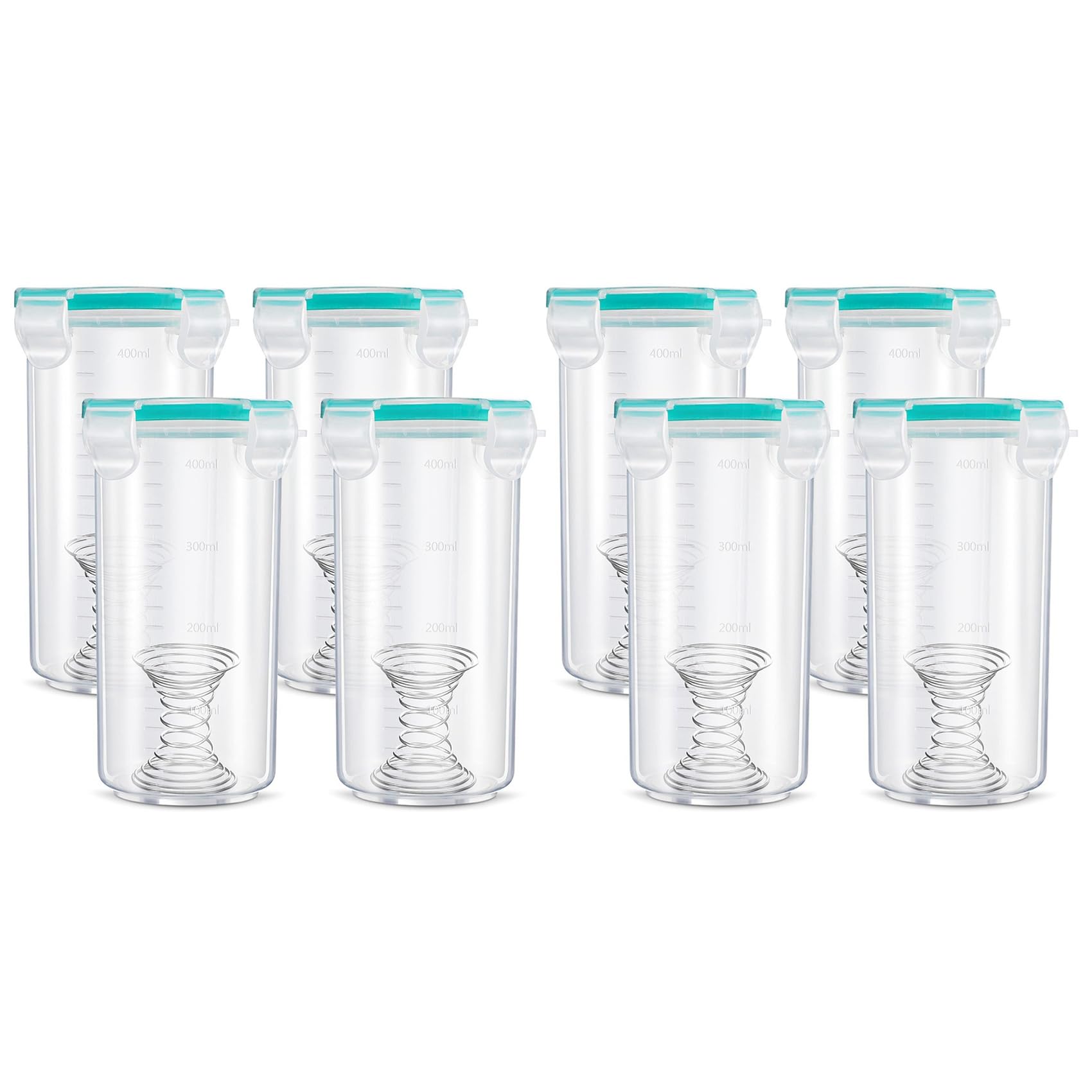 Jnchdghwa As Shown Touch Up Paint Container Touchup Cups Paint Storage Cups With Lids Paint Storage Containers Airtight Paint Container 8Pc