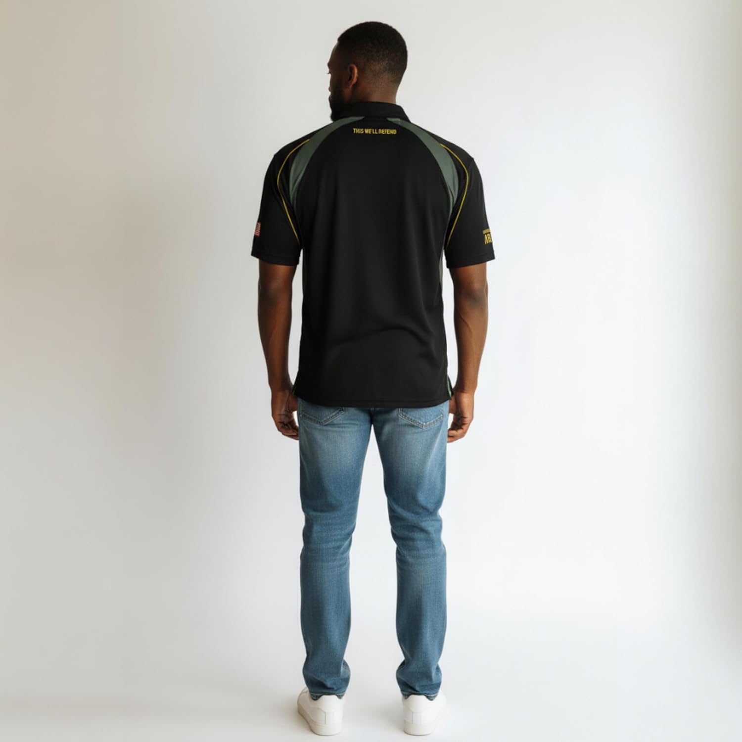 Malham USA Officially Licensed Embroidered US Army Polo Shirt – Army Shirts for Men - Military Shirts for Men - Image 6