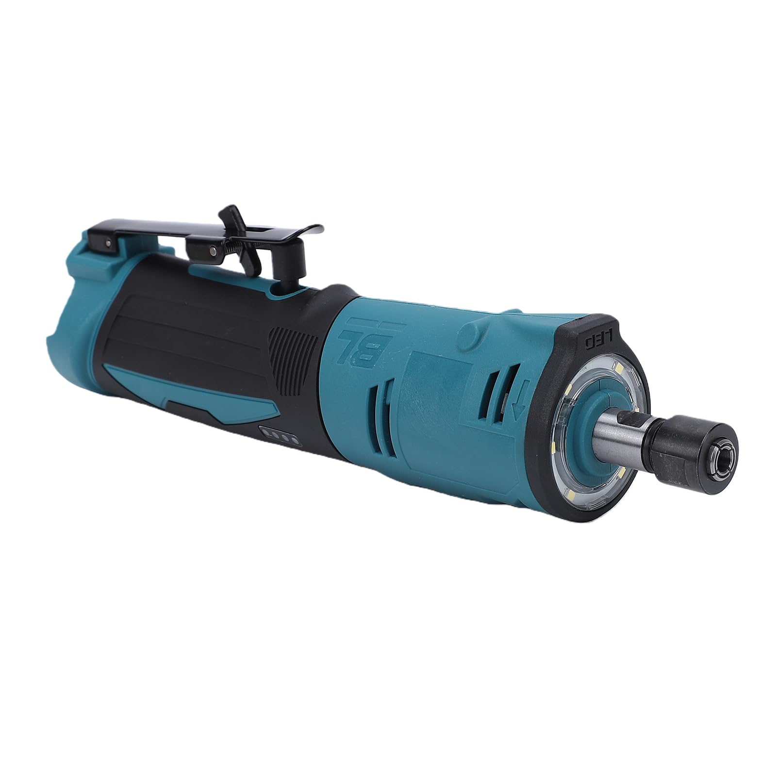 Amoladora de Troqueles Inalámbrica, Amoladora Recta Eléctrica, Máquina Pulidora a Batería con 2 Baterías de Litio de 1300 MAh, 3 Velocidades Ajustables para Amolar, Pulir, (Enchufe europeo