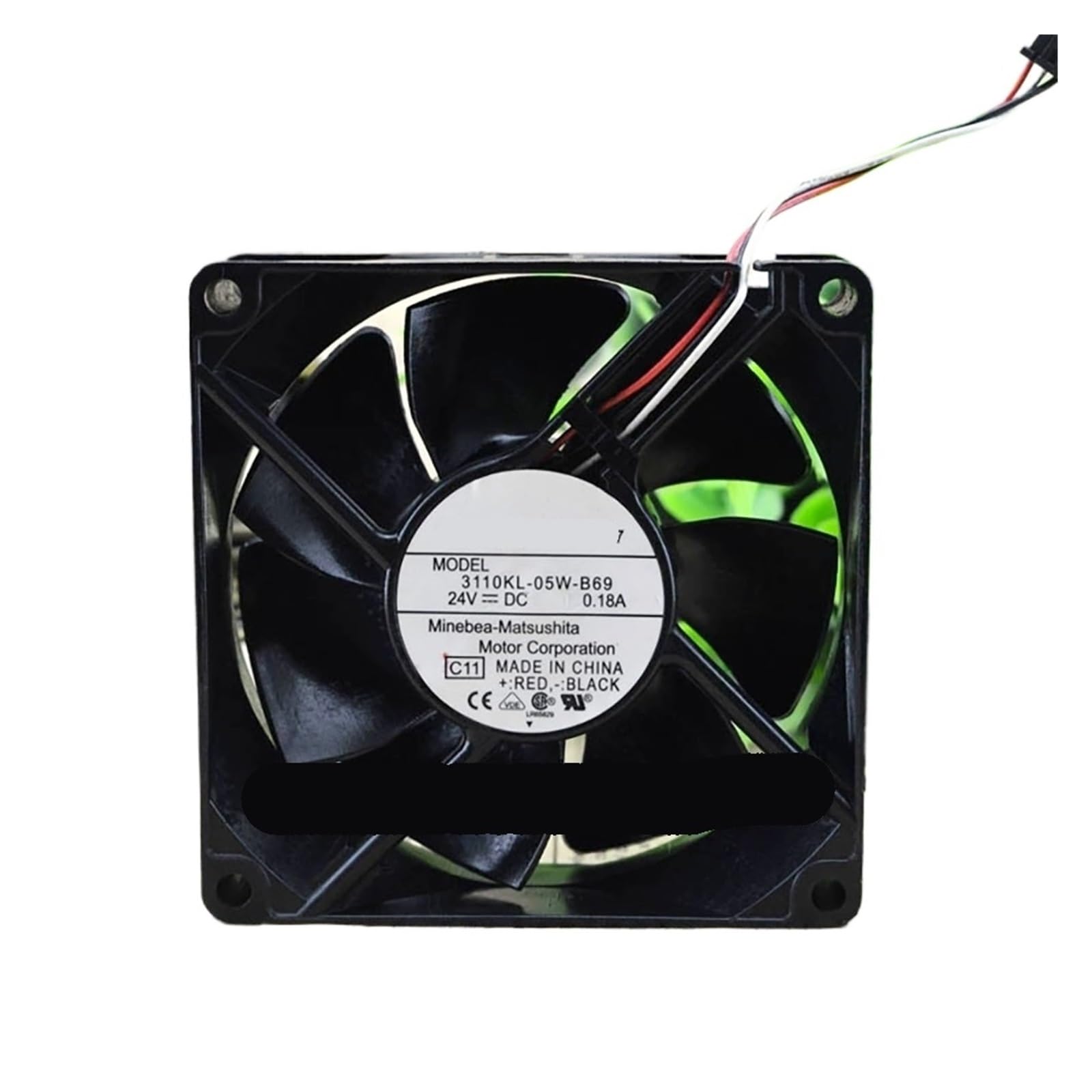 OKEWGHFL Axial Fan 3110KL-05W-B69 DC 24V 0.18A 80 * 80 * 25mm Server Driver Fan
