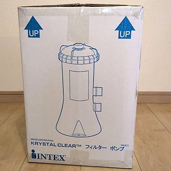 Amazon.co.jp: INTEX KRYSTAL CLEAR™ フィルターポンプ 56637J