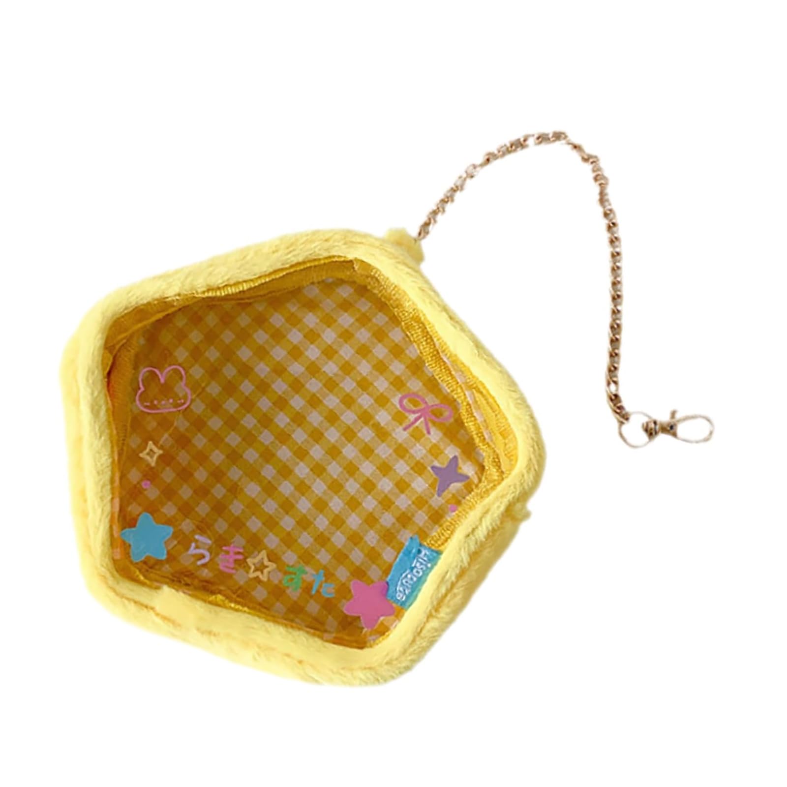 ADOFUN Sewing Pouch, Pain Bag, Outings, Storage, Pushing Sewing Pouch, Showing Bag, Doll Storage, Clear, Dustproof, Waterproof, Small, Adjustable Length, Portable (Compatible with 3.9 inches (10 cm) :