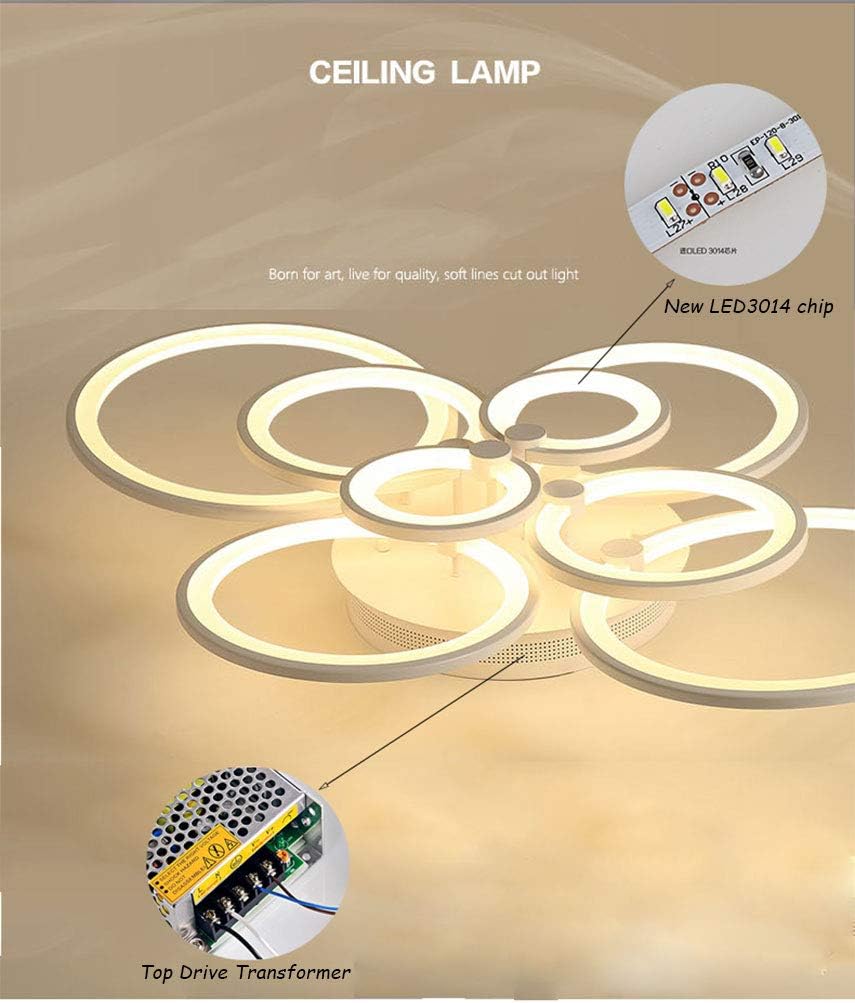 Free Shipping Offer Ceiling Light Fixture 8 White Round Modern LED Flush Mount Ceiling Lights Living Room Bedroom Lamp Dimmable with Remote Control Lighting Metal Frame Acrylic Shade Decorative Lamps 3000k-6500k 110v Free Shipping Offer Ceiling Light Fixture 8 White Round Modern LED Flush Mount Ceiling Lights Living Room Bedroom Lamp Dimmable with Remote Control Lighting Metal Frame Acrylic Shade Decorative Lamps 3000k-6500k 110v