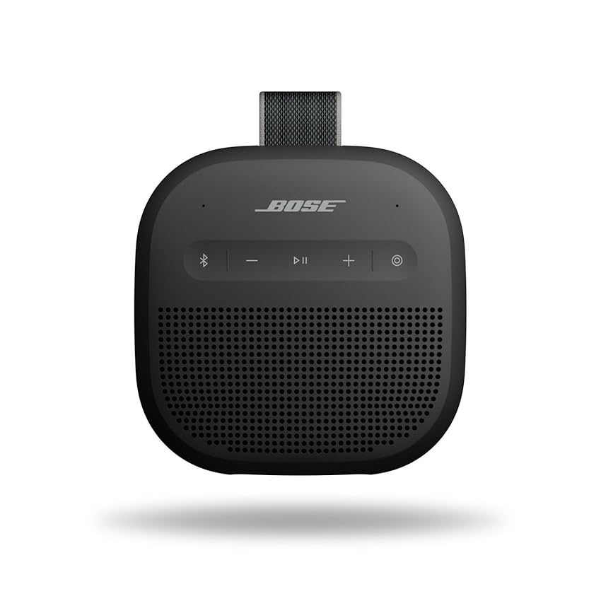 Bose Nuovo SoundLink Micro (2ª Gen) Diffusore portatile, diffusore da esterno wireless, fino a 12 ore di autonomia, impermeabile e a prova di polvere, Nero