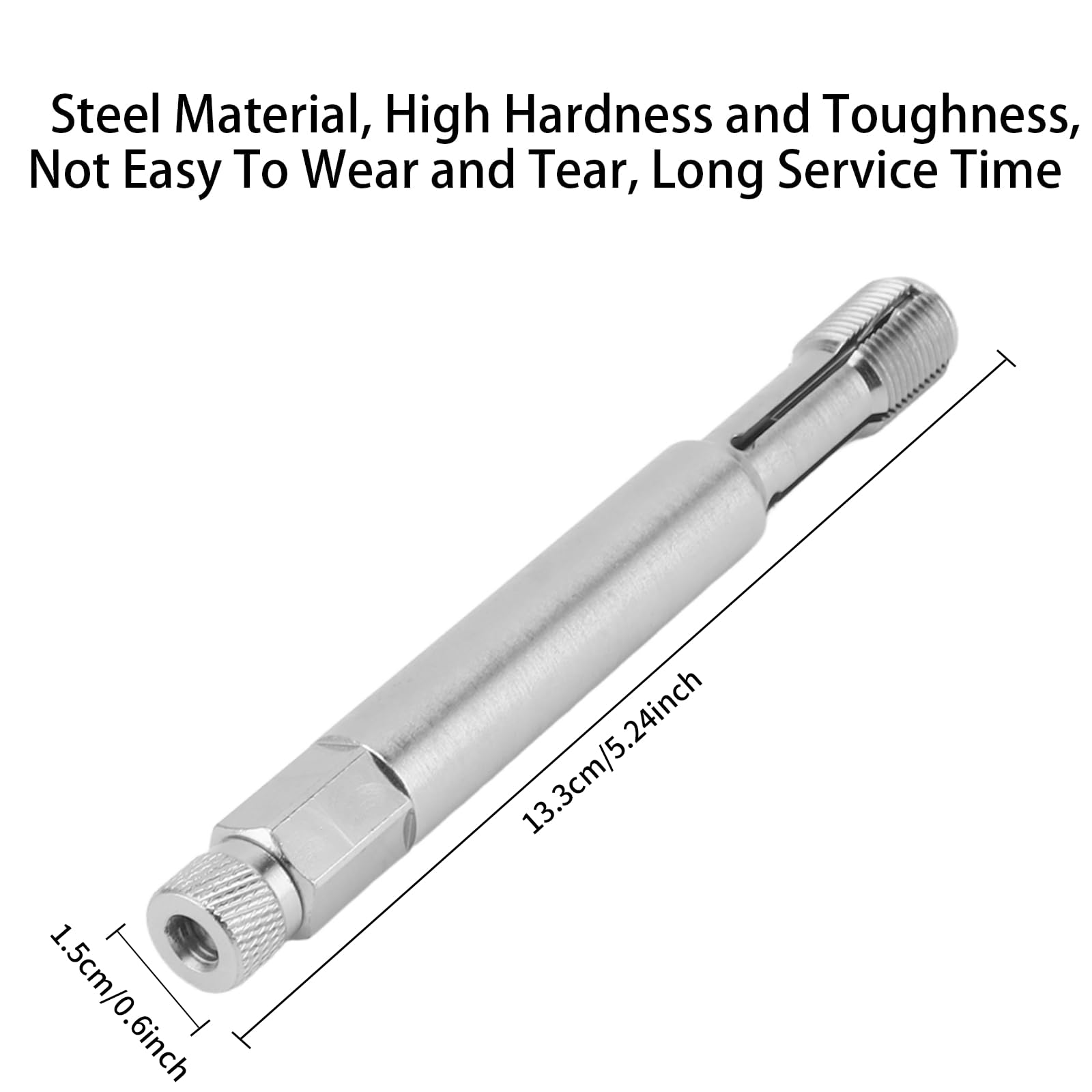 Strumento di Riparazione della Filettatura della Candela Posteriore, Strumenti di Riparazione Filettatura Candele da 14 Mm Kit di Riparazione della Filettatura della Candela in Acciaio