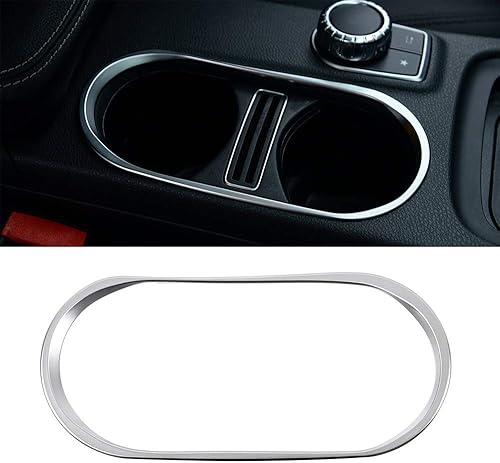 Miniatura 1 de YIWANG - Soporte de plástico ABS cromado para Mercedes Benz CLA 200 260 2014-2017, GLA 2014-2017, Clase A W176, A180 2013-2017 accesorios de coche