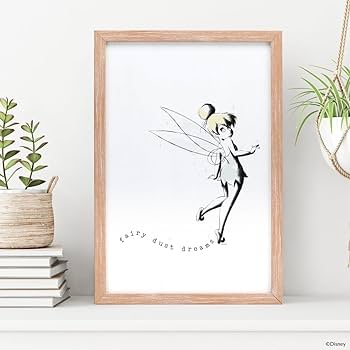 ディズニー3D壁掛け  1個       ( ティンカーベル ) ディズニー100 Disney100 エネスコ enesco. ディズニーショーケース