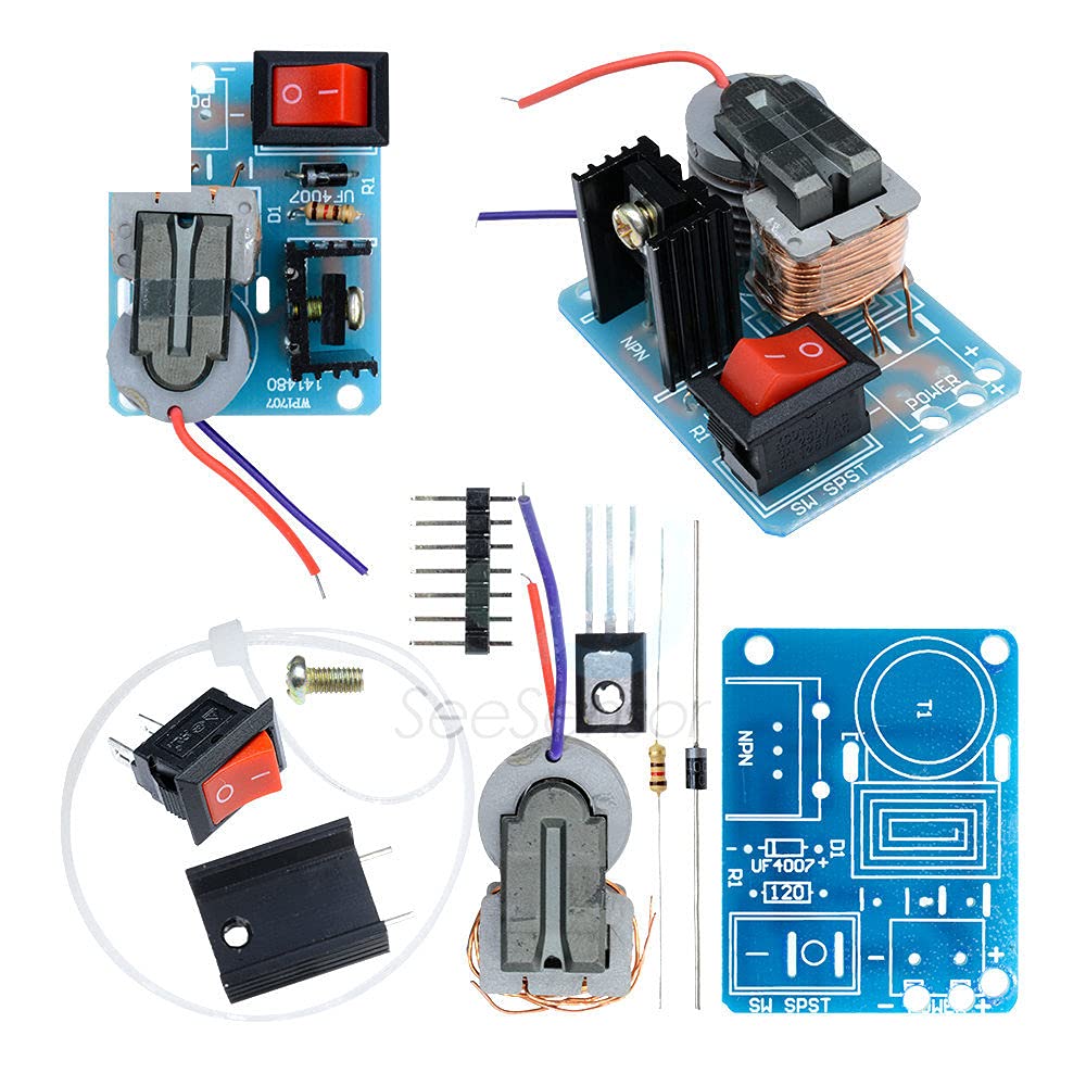 15KV High Frequency DC High Voltage Arc Ignition Generator Inverter Boost Step Up Transformer Electronic Parts Suite DIY Kit