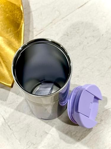 Miniatura 5 de Starbucks Vaso de acero inoxidable con aislamiento al vacío verdemoradoplateado 20 onzas líquidas