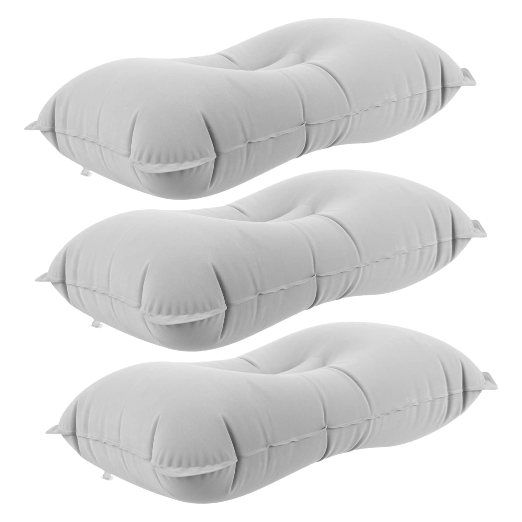 Parliky Travel Pillow Inflatable Camp Pillow Ergonomic Design Perfect for Camping Beach Airplane Home Office