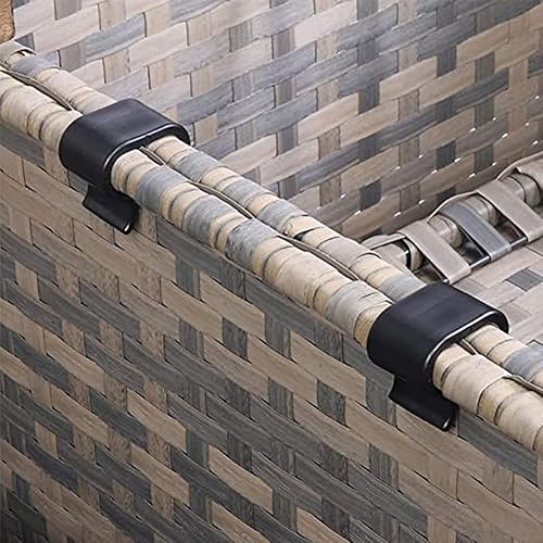 Miniatura 5 de 5 clips de mimbre para muebles al aire libre, sofá, sillas de ratán, conector de sujeción, abrazadera de sujeción para patio al aire libre, jardín,