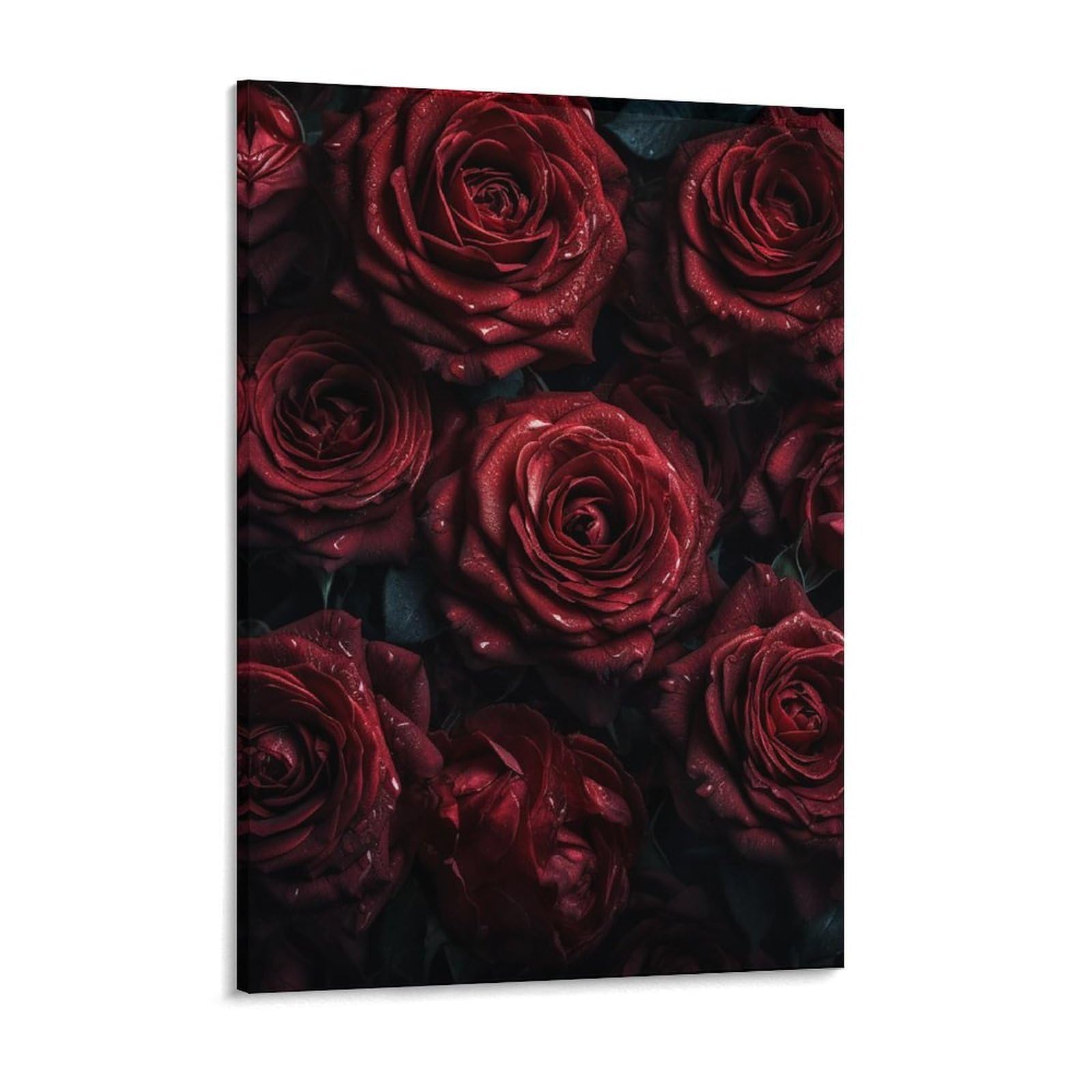 Handful of Fresh Flowers Canvas Wall Art for Bedroom 12x16inch Canvas Prints Artwork for Walls Modern Picture Artwork Painting for Living Room Aesthetic Wall Paintings for Bathroom Kitchen Of