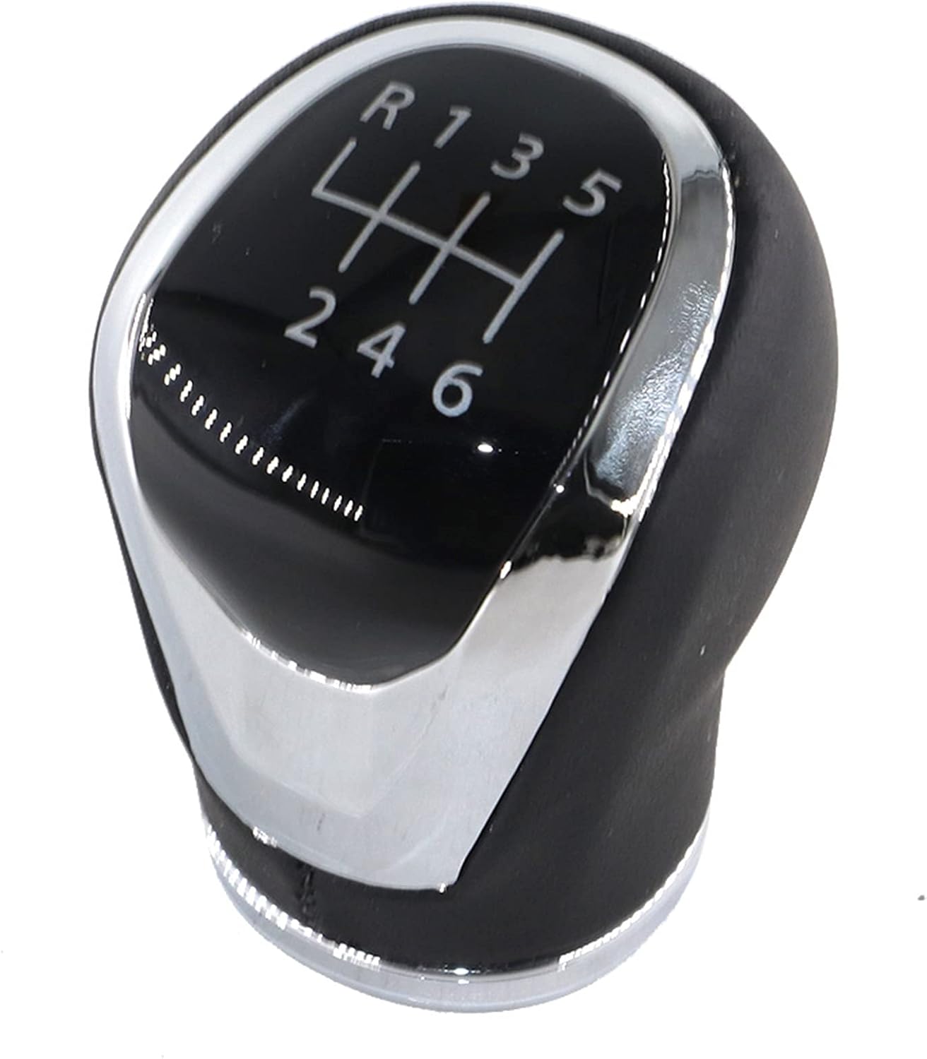 Outdoorking Car Automatic Gear Shift Knob Stick Shifter 6 Speed Leather