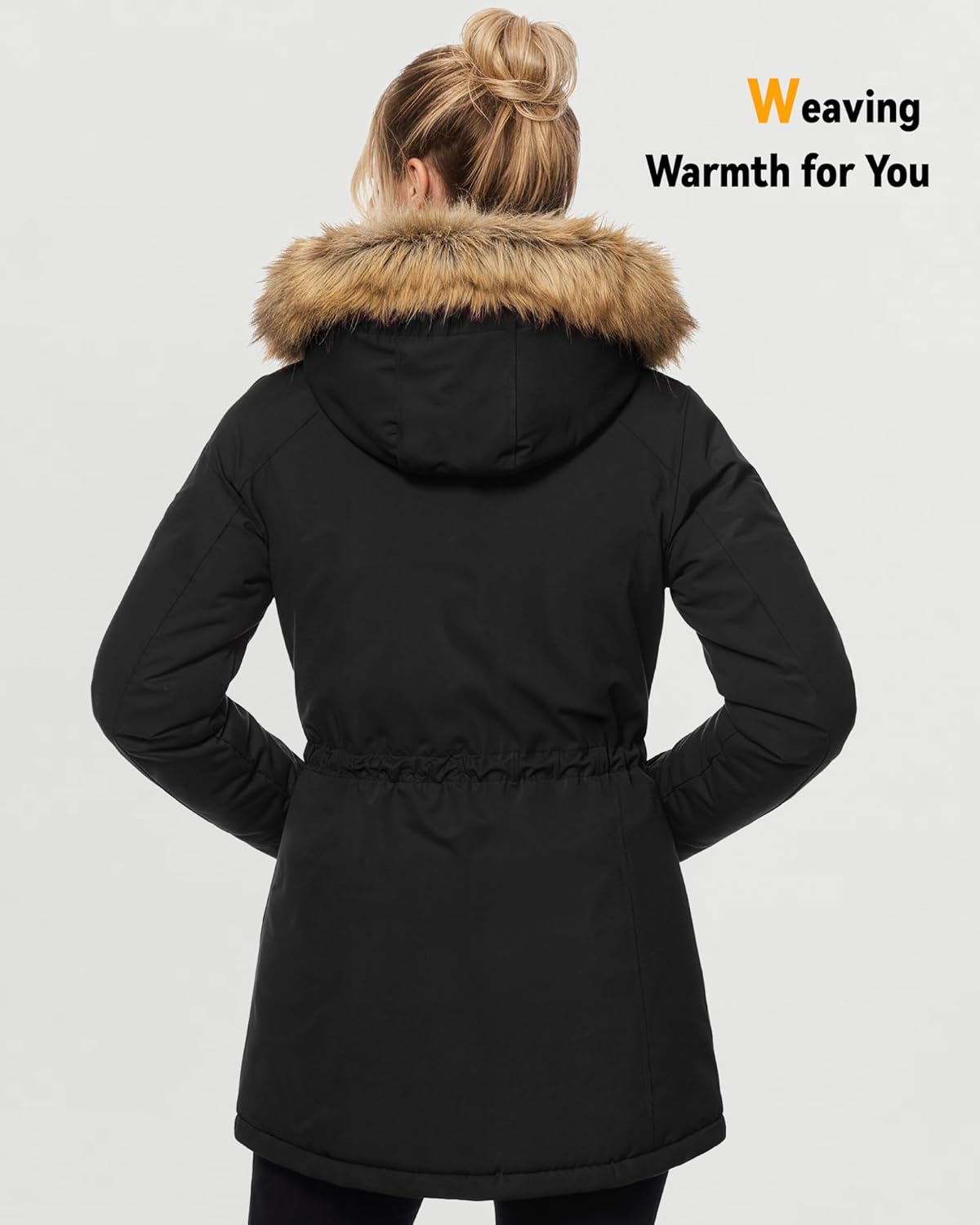 Graphene Heated Jacket for Women with Large Capacity Battery Pack Waterproof Windproof - Image 6