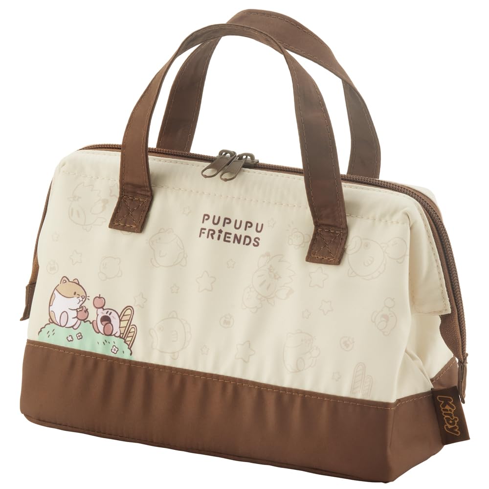 Skater Insulated Lunch Bag, Clasp-mouth, Women's, Kirby Friends KGA1-A : Clothing, Shoes & Jewelry