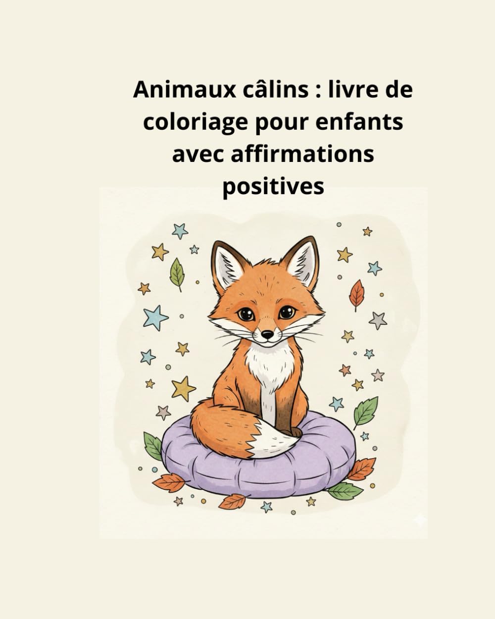 Animaux câlins : livre de coloriage pour enfants avec affirmations positives 4+