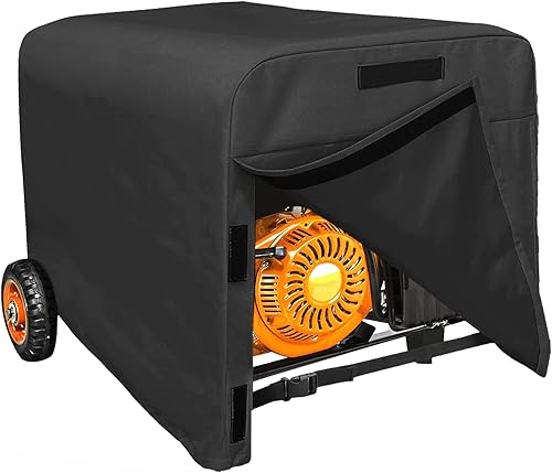 Cubierta de generador impermeable de 32 x 24 x 24 pulgadas, cubierta universal de poliéster 600D resistente para generadores portátiles de