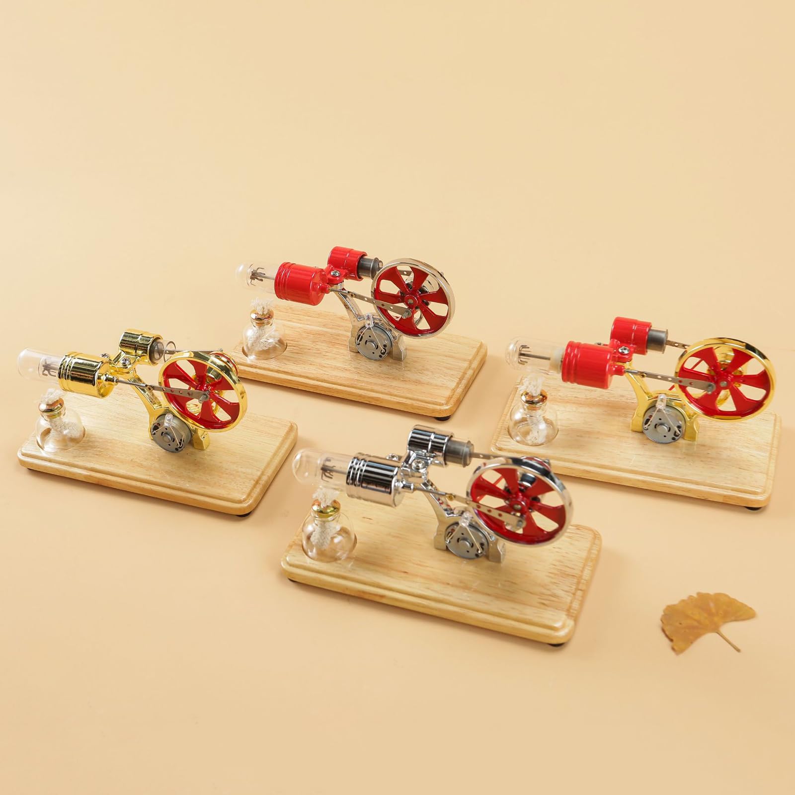 Generatore calore fai-da-te con motore, red, F