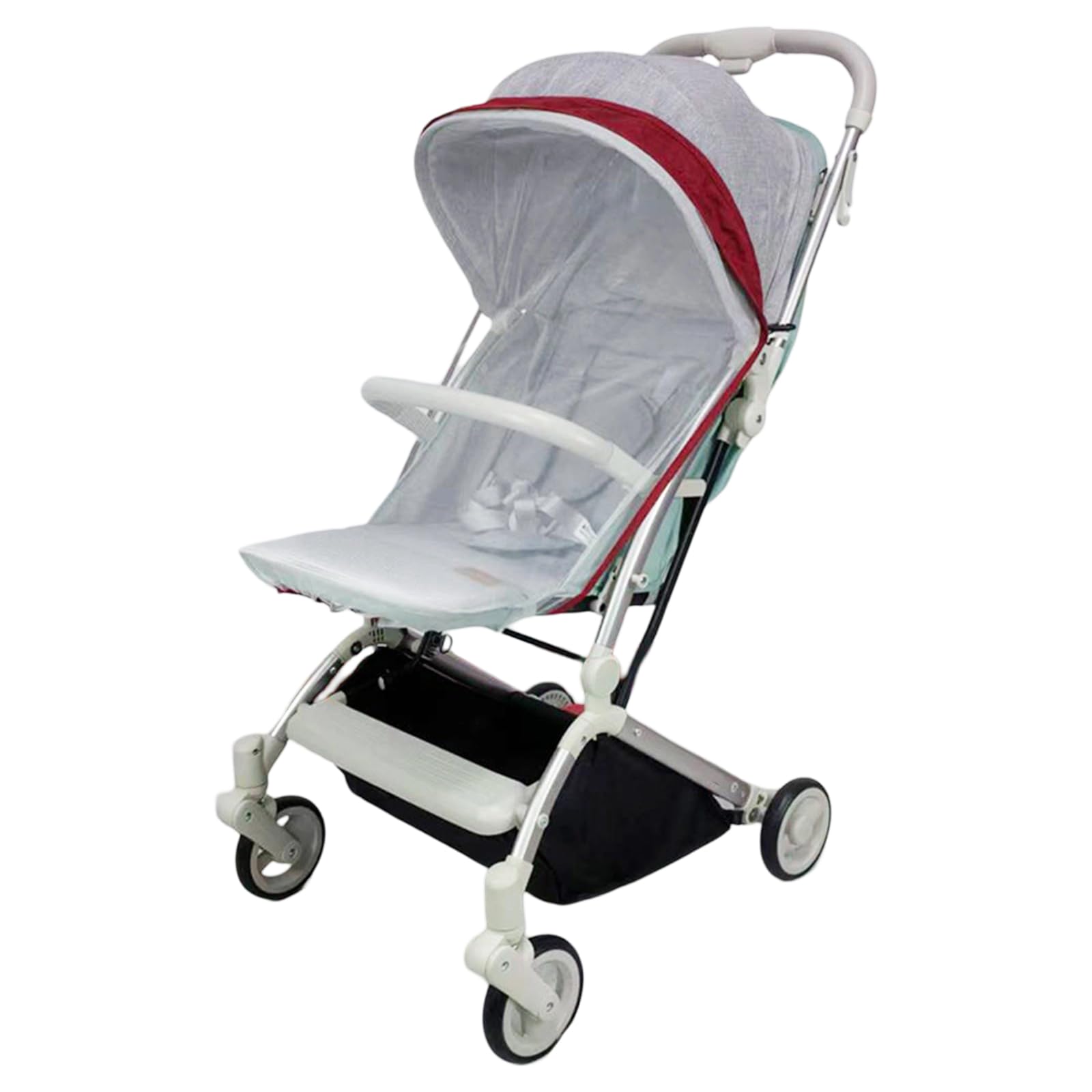 Xjdzineq Strollers Net Breathable Full Coverage Baby Net for Baby Carriers Pushchair Pram Pushchair Canopy Breathable Strollers Netting