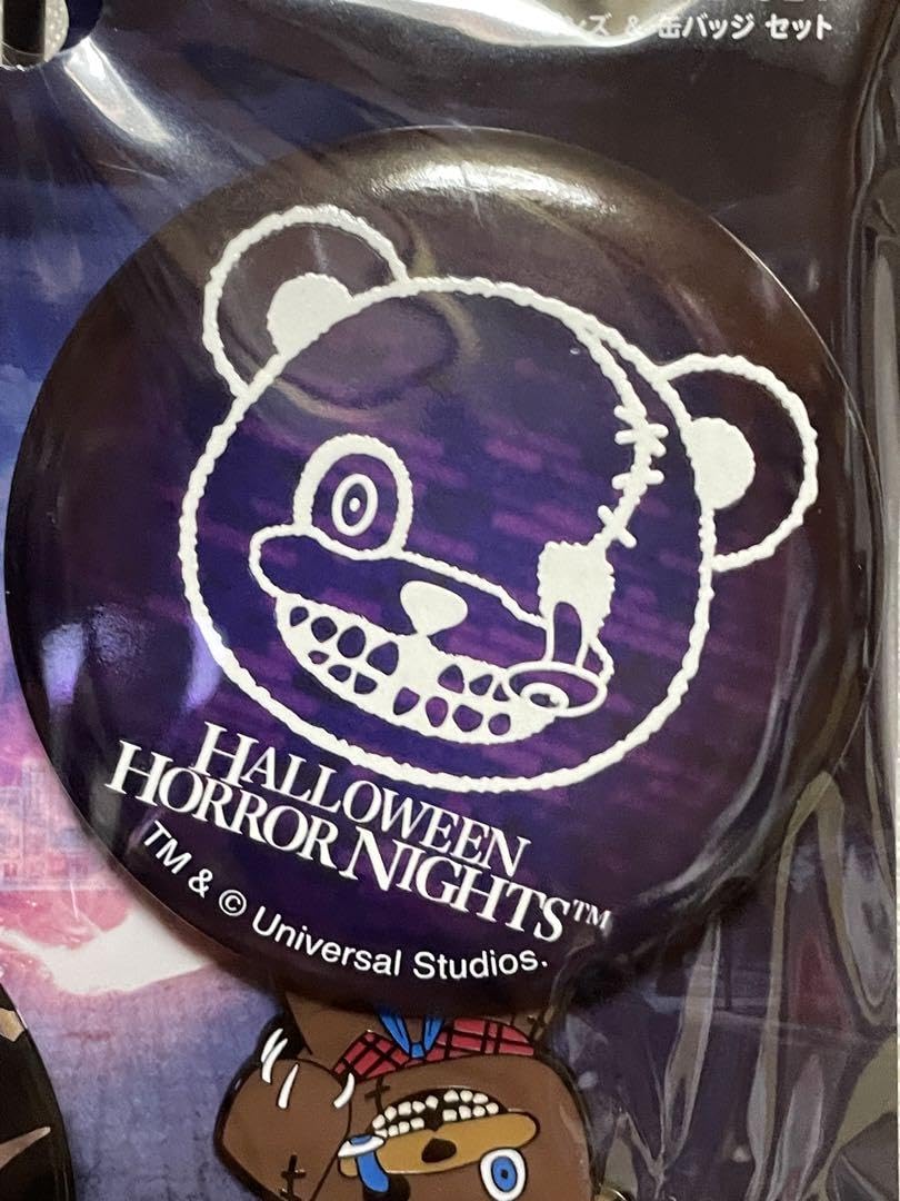 Amazon | USJ限定 ハミクマ ピンズ&缶バッジセット ハロウィン