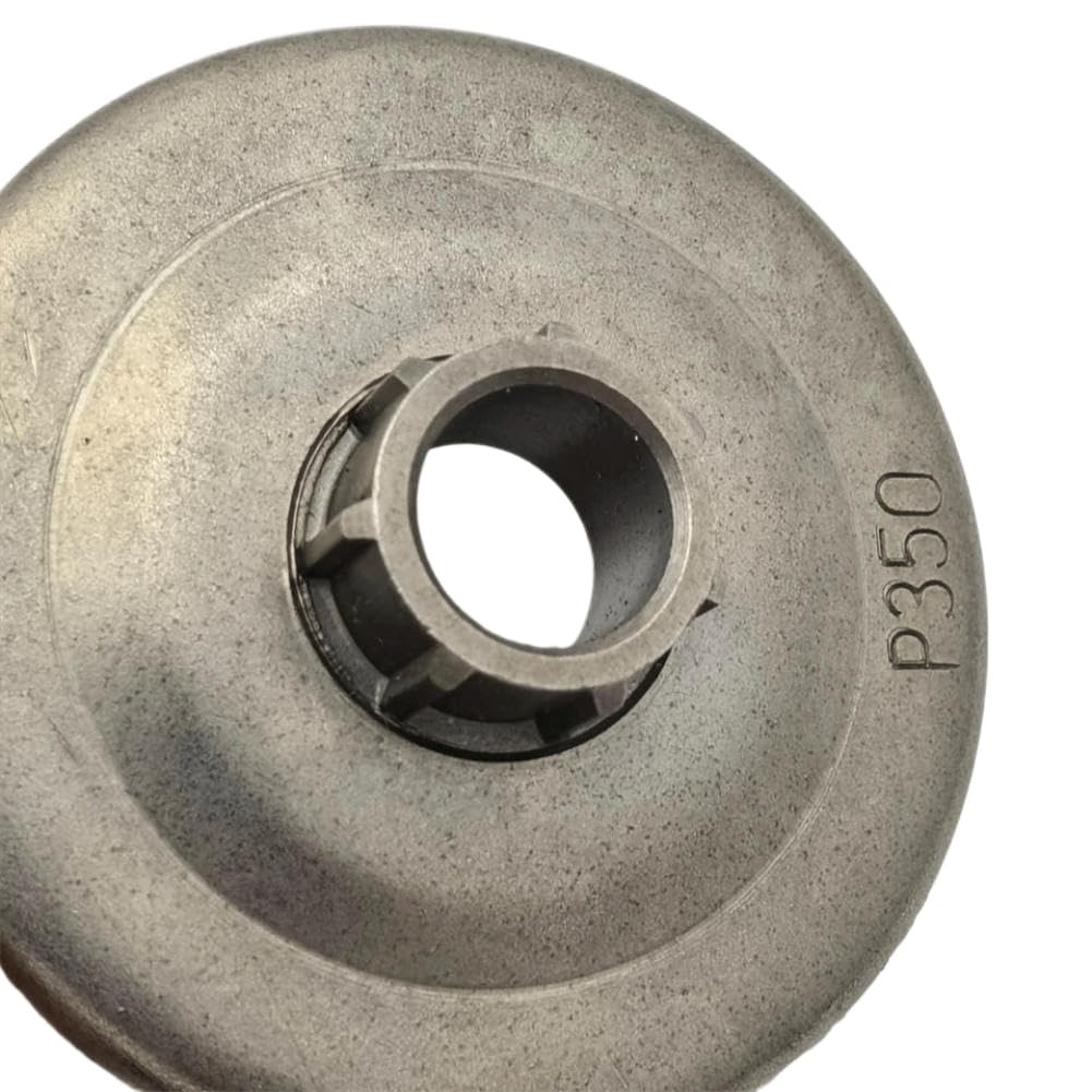 Llanta de piñón de tambor de embrague con receptor de ajustador de cadena Compatible con motosierra 136 137 141 142