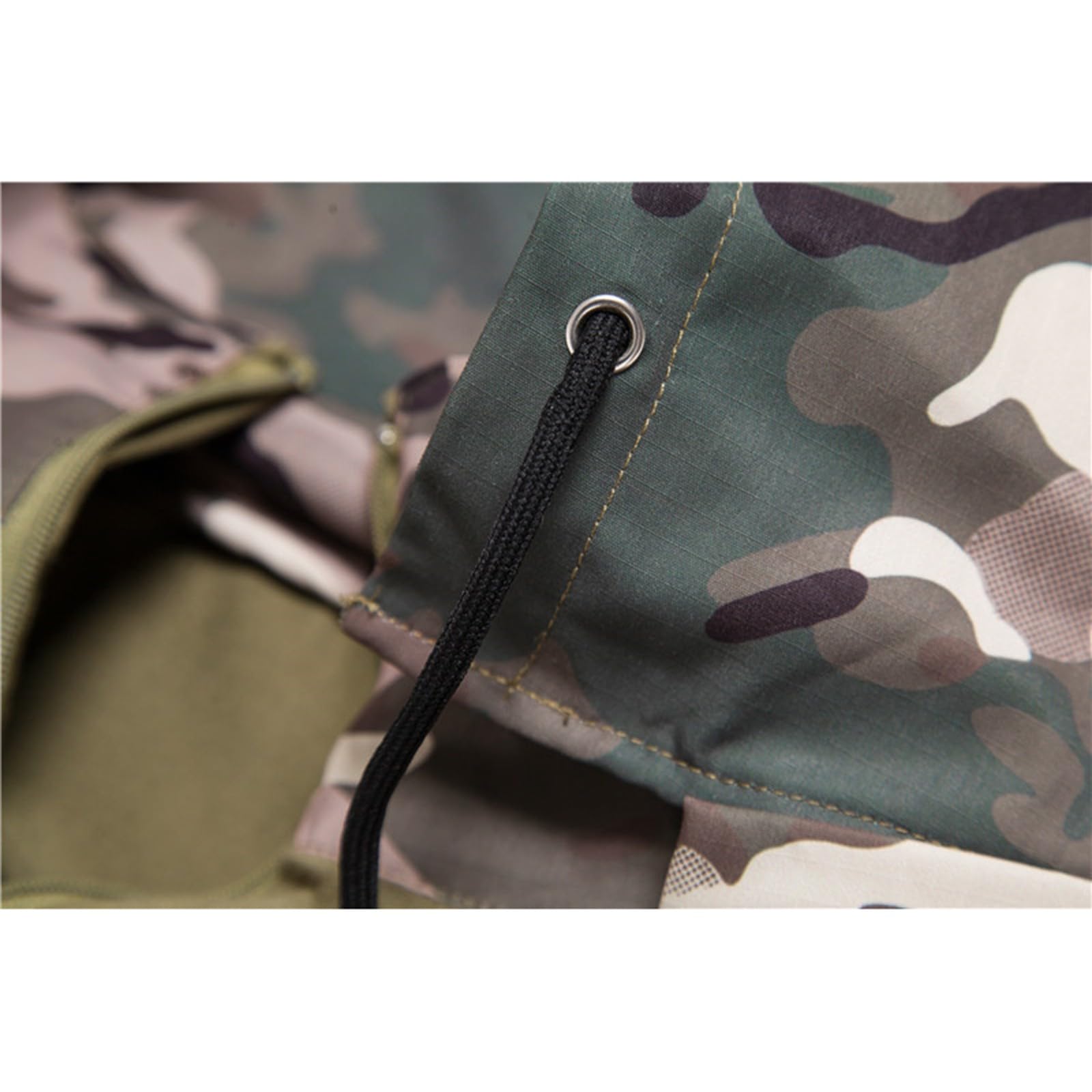 Felpa Uomo Cappucciata Stile Lavoro Camouflage Elastica Traspirante | Tessuto elastico resistente, traspirante, fantasia camouflage, adatta per allenamenti e gite esterne