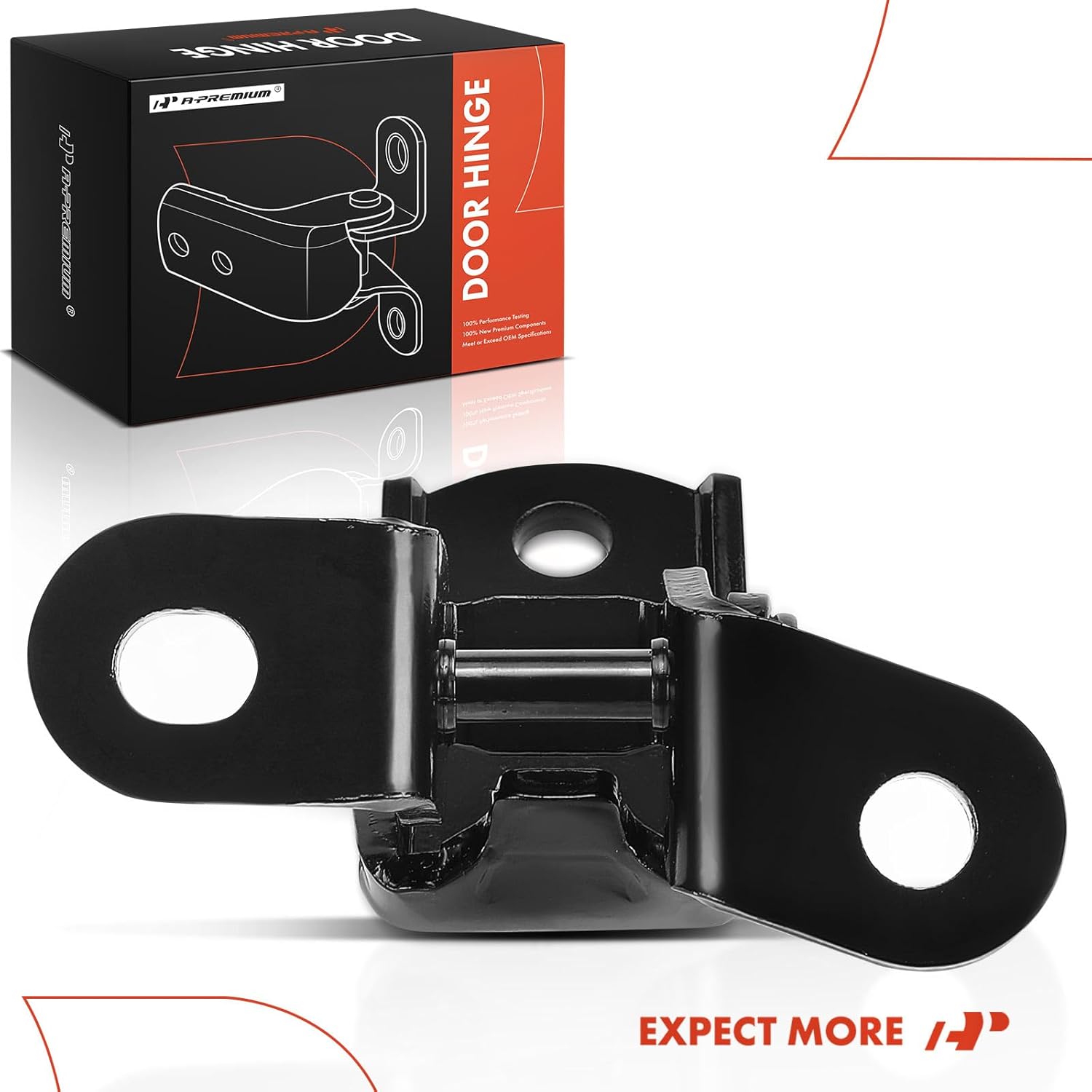 A-Premium Door Hinge Assembly Compatible with Toyota Camry, RAV4, Corolla, Prius, Tacoma, Highlander, Tundra, Sienna, 4Runner, Matrix, Avalon, Yaris, Venza & Lexus & Scion