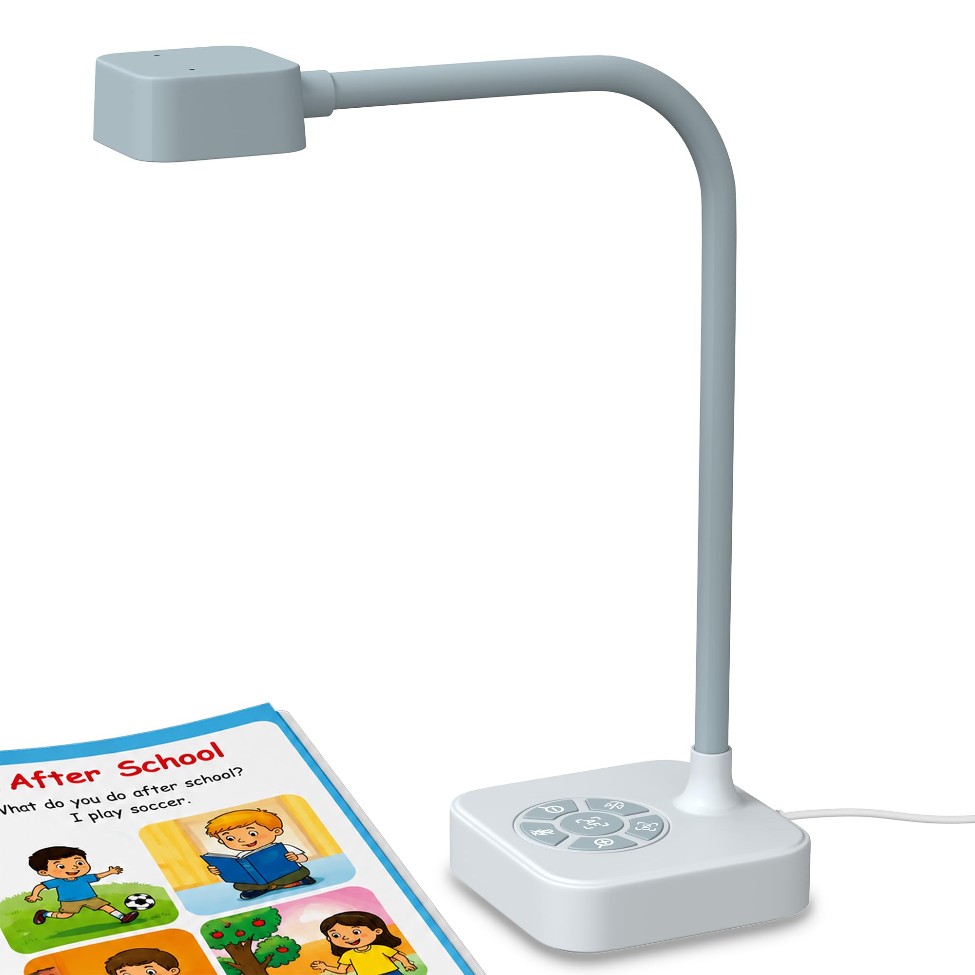 Visualizzatore & Fotocamera Documenti 4K USB, Webcam, ISO 9, Zoom 9