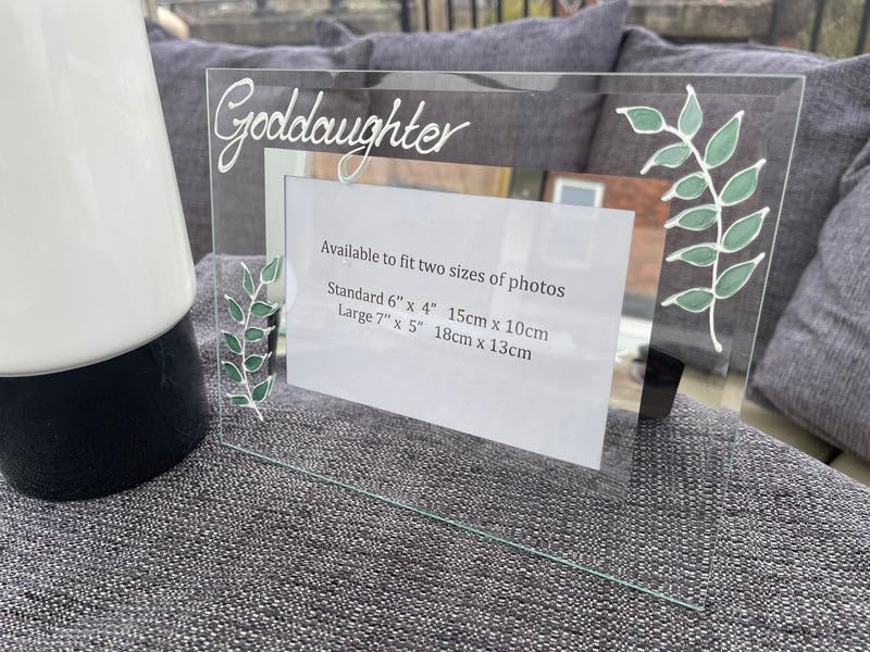 Goddaughter Leaf Landscape Photo Frame