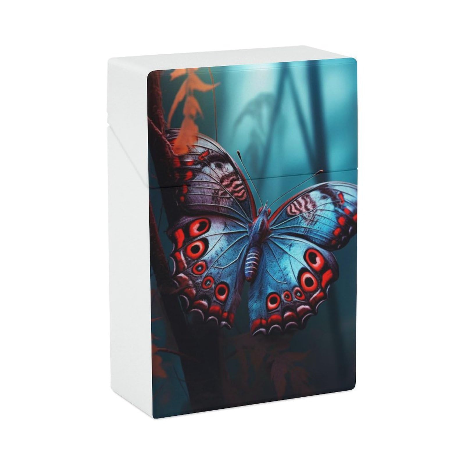 Amazon.com: Butterfly Cigarette Case Waterproof Plastic Cigarette Box  Vintage Cigarette Cases for Men Women Small Funny Cigarette Holder for  Regular 85mm King Size 20 Capacity : Health & Household