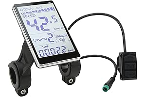 EBike LCD Display, 24V 36V 48V 60V 5 Pin E Scooter LCD...