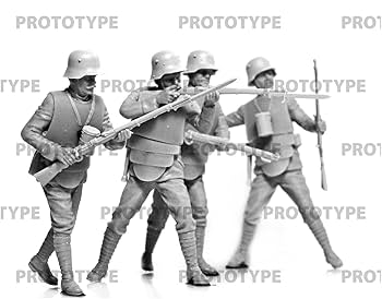 Amazon | ICM 1/35 第一次世界大戦 ドイツ軍 装甲歩兵