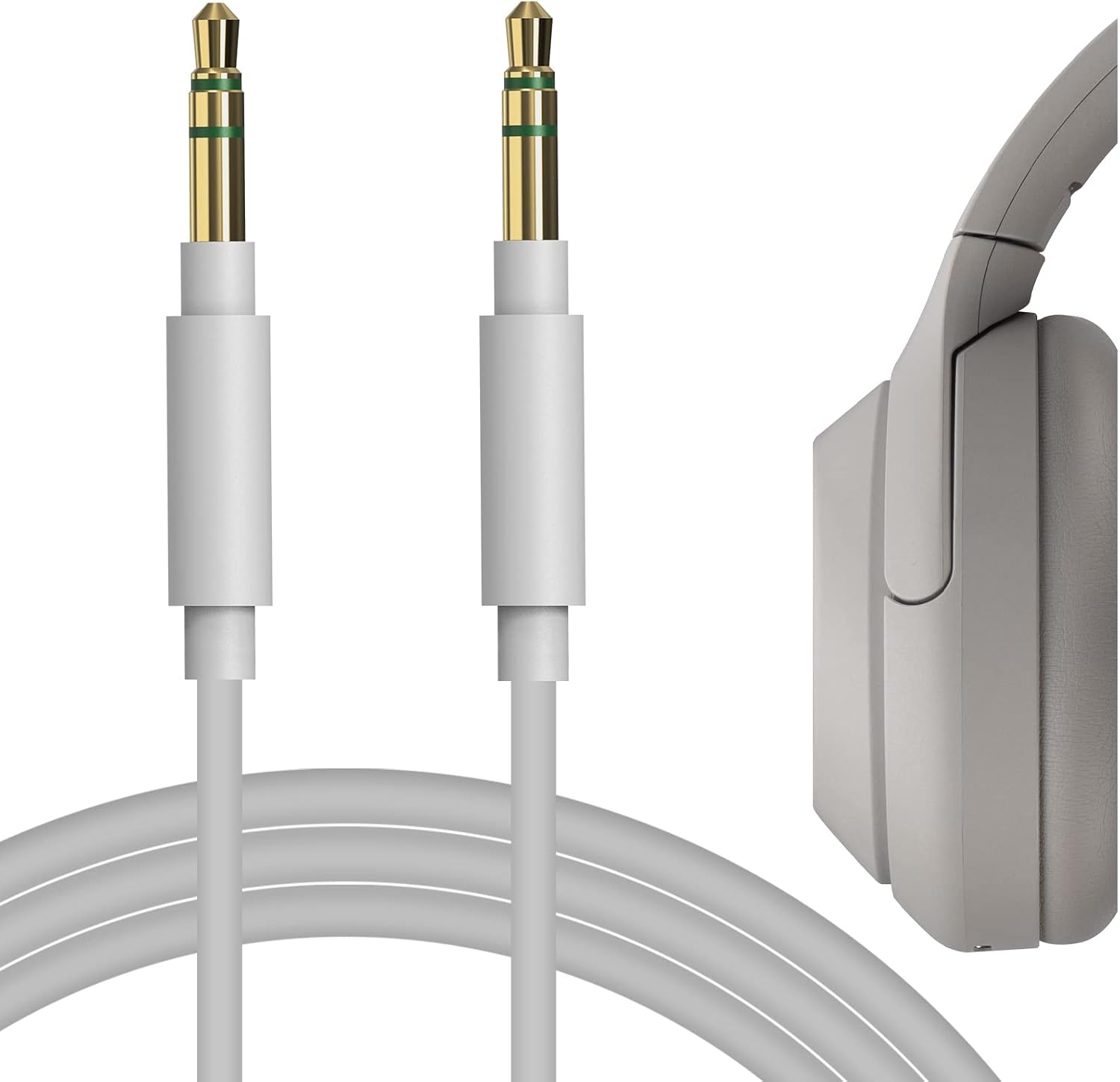 GEEKRIA Audio Cable Compatible with Sony ULT WEAR, WH-1000XM5/1000XM4, WH-XB920N/910N, WH-CH700N, INZONE H5 Headphones