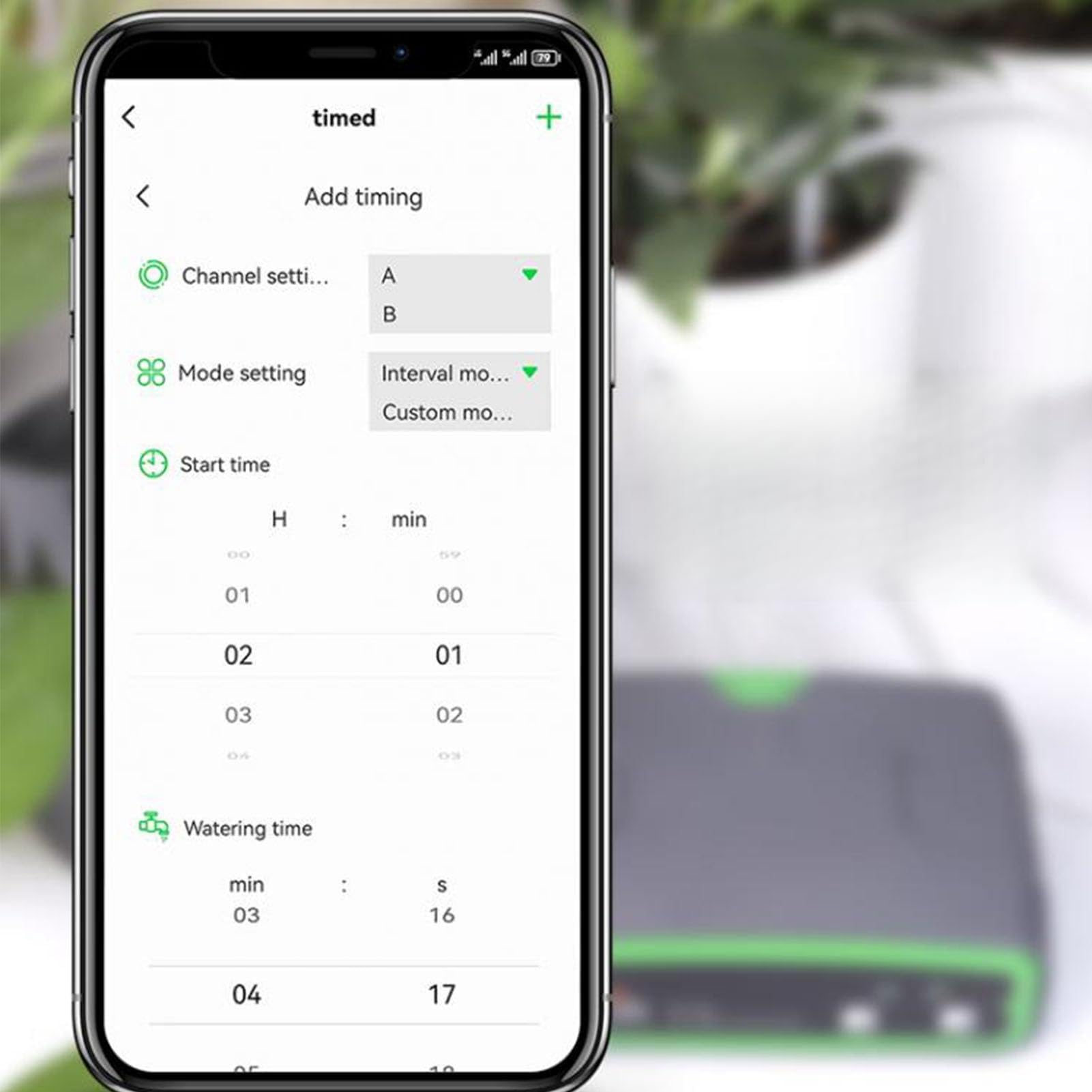 di Irrigazione Automatico Dispositivi di Irrigazione per Piante in Plastica con Doppia Pompa WiFi App Controllo Timer Memoria Tubo da 15 M per Piante in Vaso da Giardino Interno Balcone