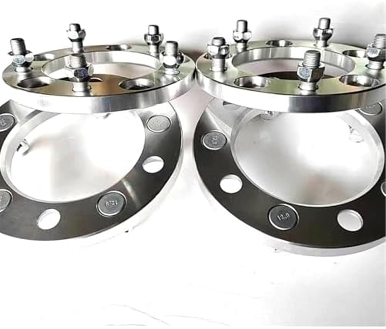 Dystans koła zawieszenia Adaptery kół 2 szt. Piasty, dla przekładek centrycznych, TOYOTA, Lexusa, Scion, Pontiaca(BLACK 15mm Silver)