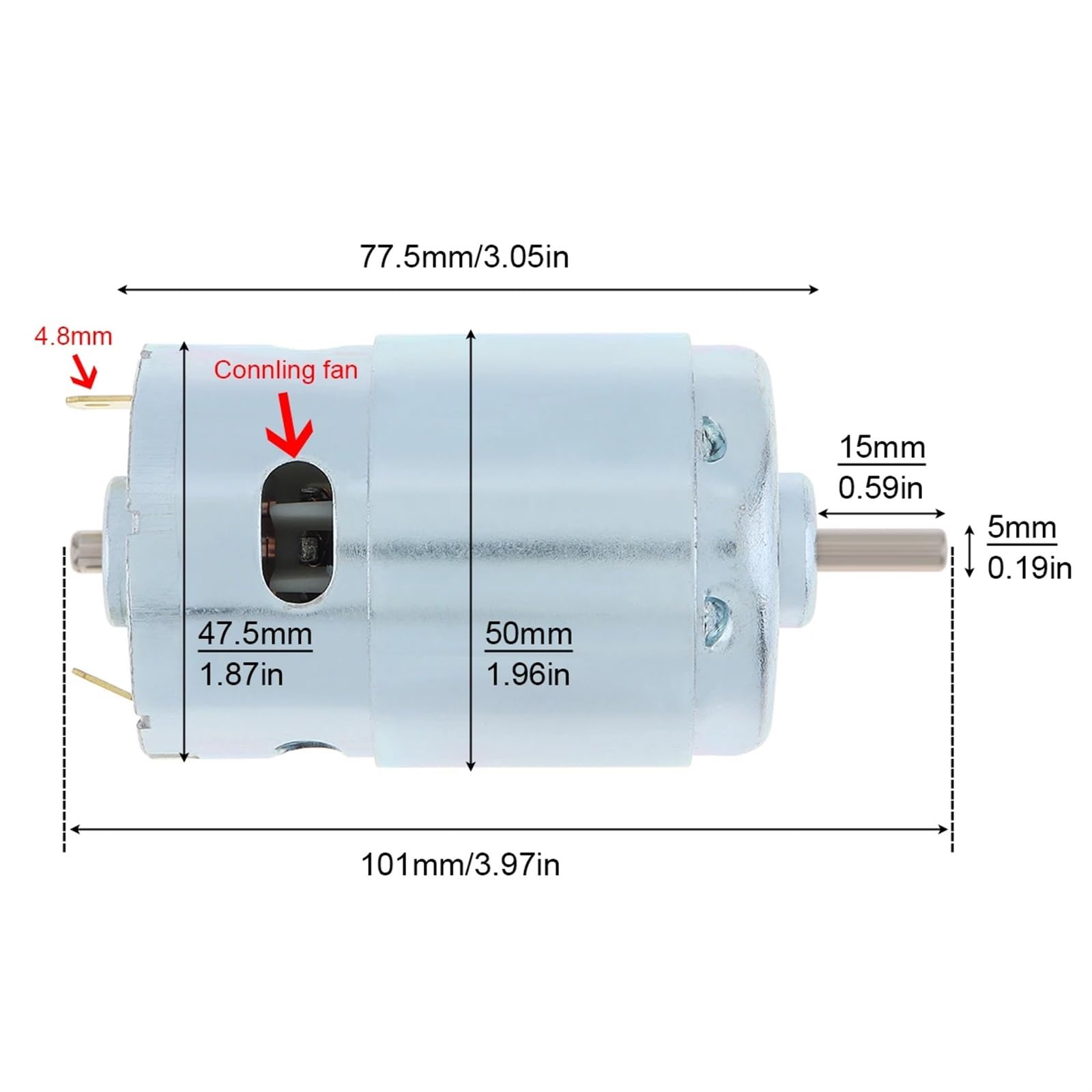 Silnik prądu stałego 895, 12 V, 24 V, wysoka 6000 obr./min, 20 000 obr./min, podwójne łożyska kulkowe, wysoka prędkość obrotowa, silnik prądu stałego do elektronarzędzi, dla majsterkowiczów, mała