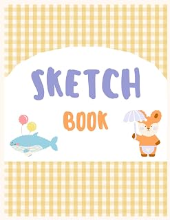 Sketchbook & Notebook: Large blank paper for drawing, writing, draw and write, 8.5"*11": Perfect for students, preschool kids, school, special gift