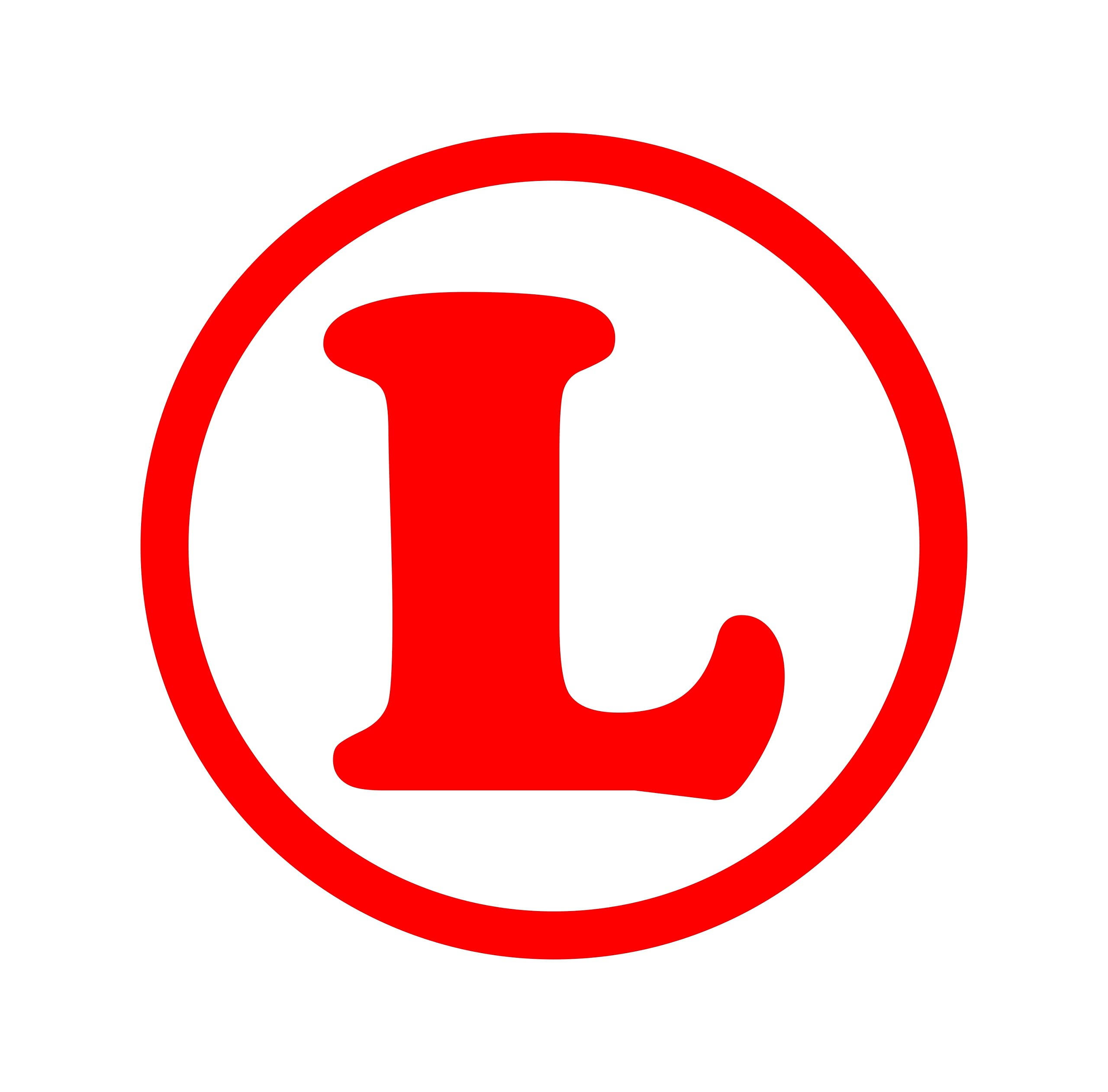 STR L for Learning Wing Symbol car Sticker (Size 19.5 X 19.5 cm) 2 nogs-image-23