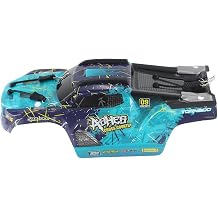 KingVal Replacement Plastic RC Car Body Shell Cover RC Spare Parts Compatible with SCY 18101/18101 PRO RC Car Blue